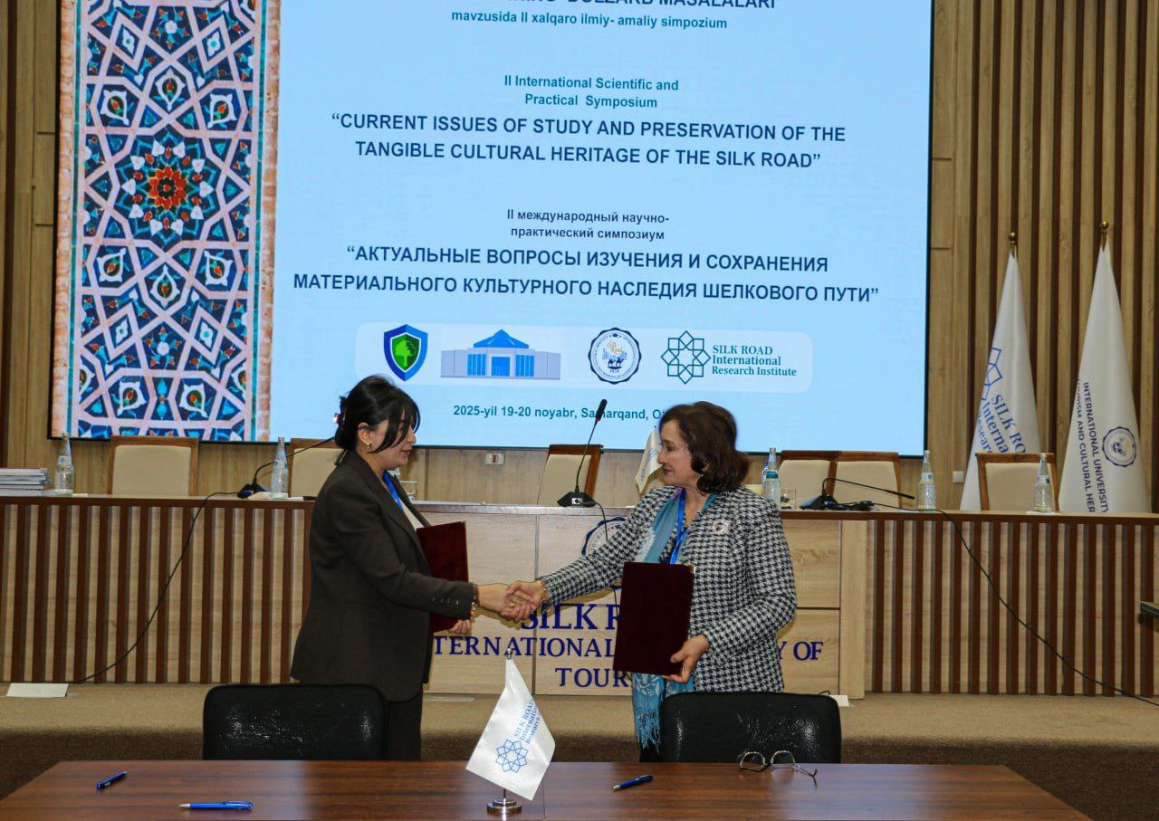 Xalqaro simpozium doirasida hamkorlik memorandumi imzolandi