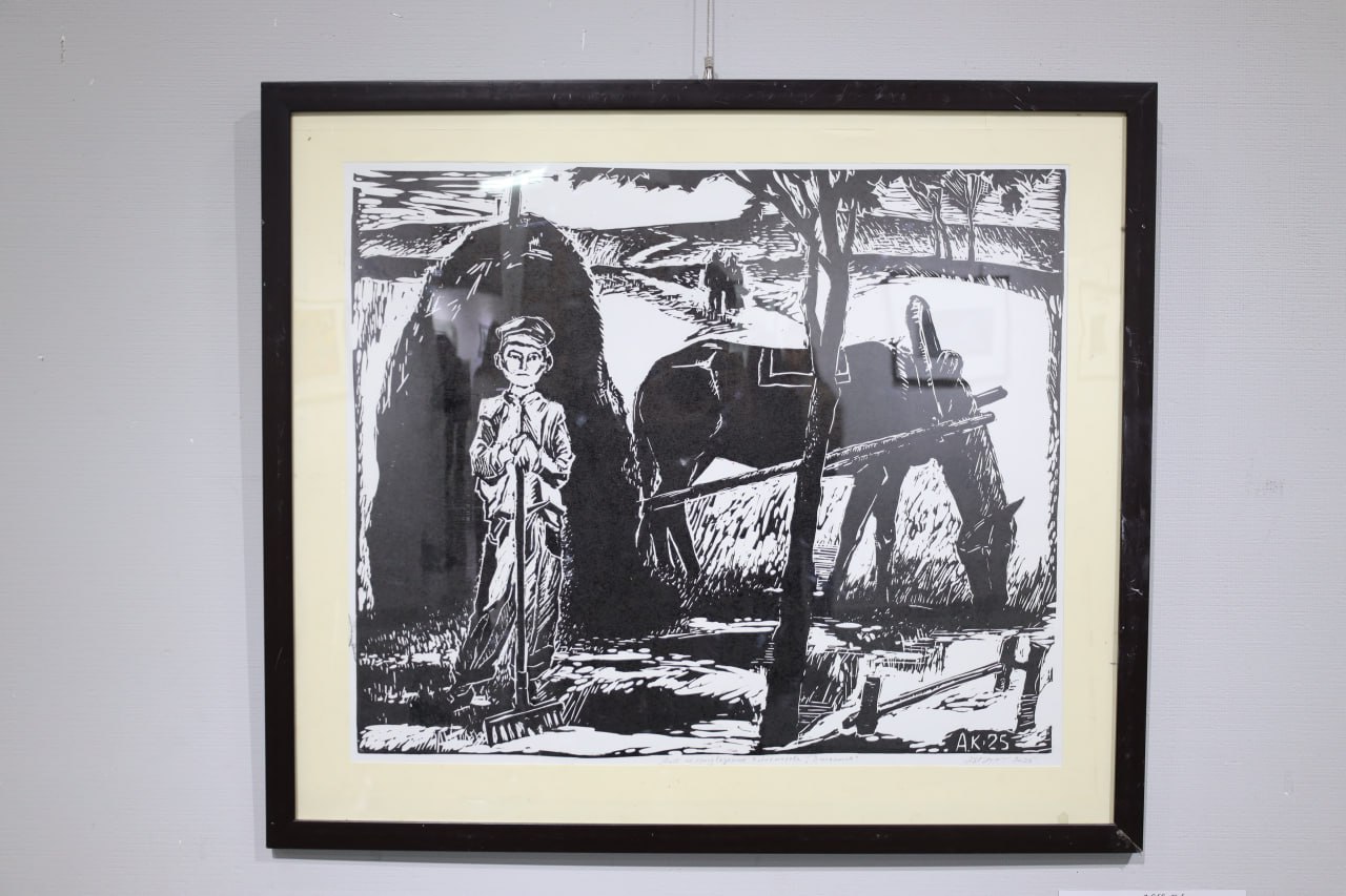 “Estampning qaytishi” nomli grafika ko‘rgazmasining ochildi