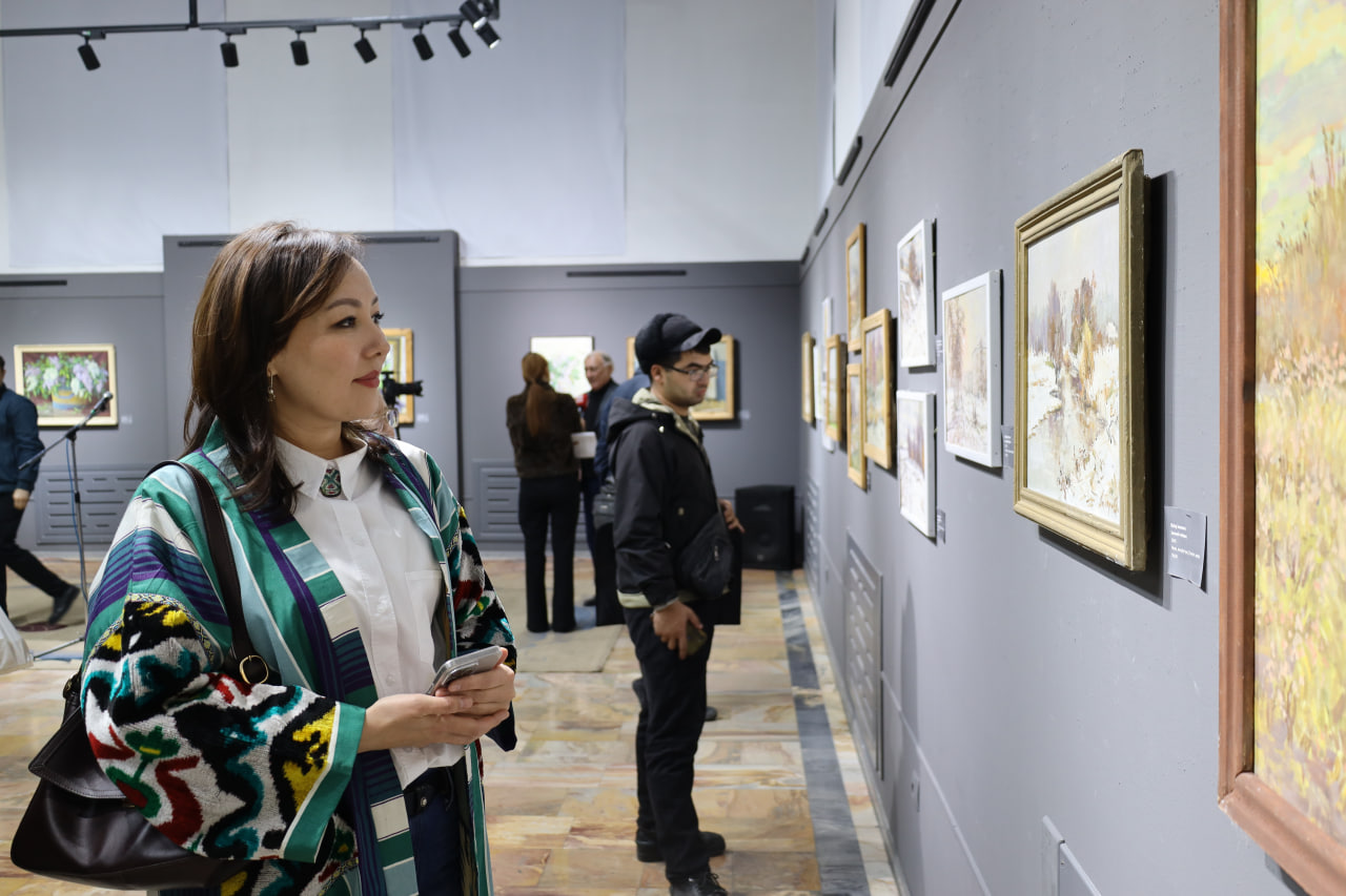 Qo‘chqorboy Akbarovning "Taviat va Men" nomli shaxsiy ko‘rgazmasi ochildi