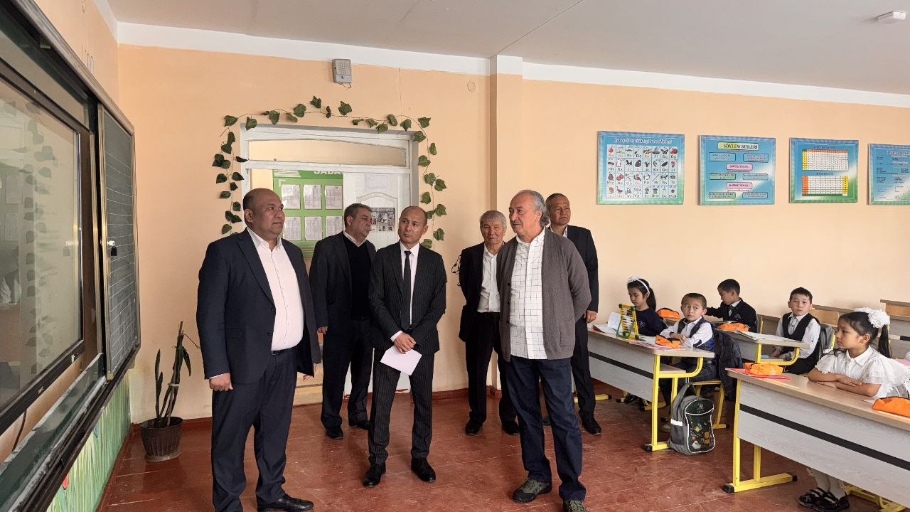 Badiiy akademiya raisi Akmal Nur Qoraqalpog‘iston Respublikasida xizmat safarida bo‘ldi.