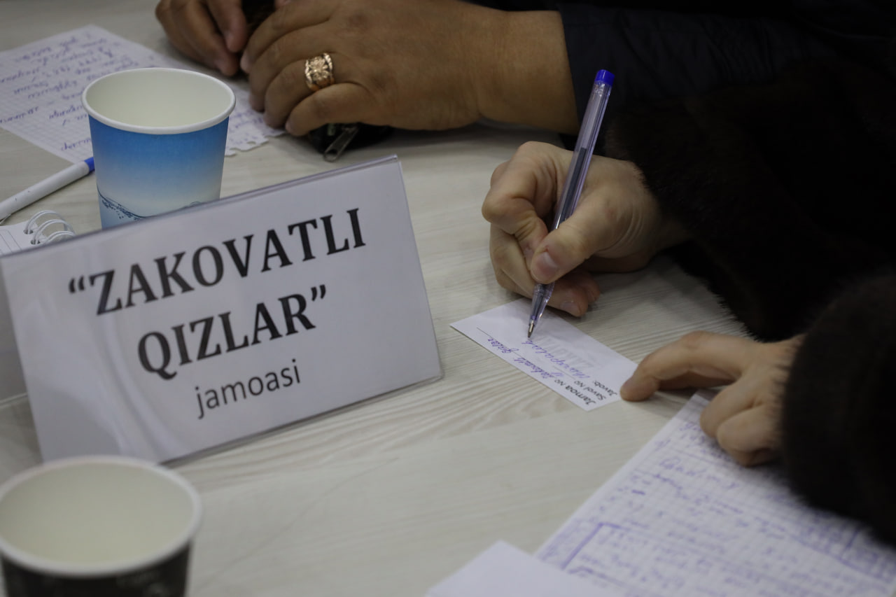 Badiiy akademiyada “Zakovat” intellektual o‘yinining to'rtinchi bosqichi bo‘lib o‘tdi.