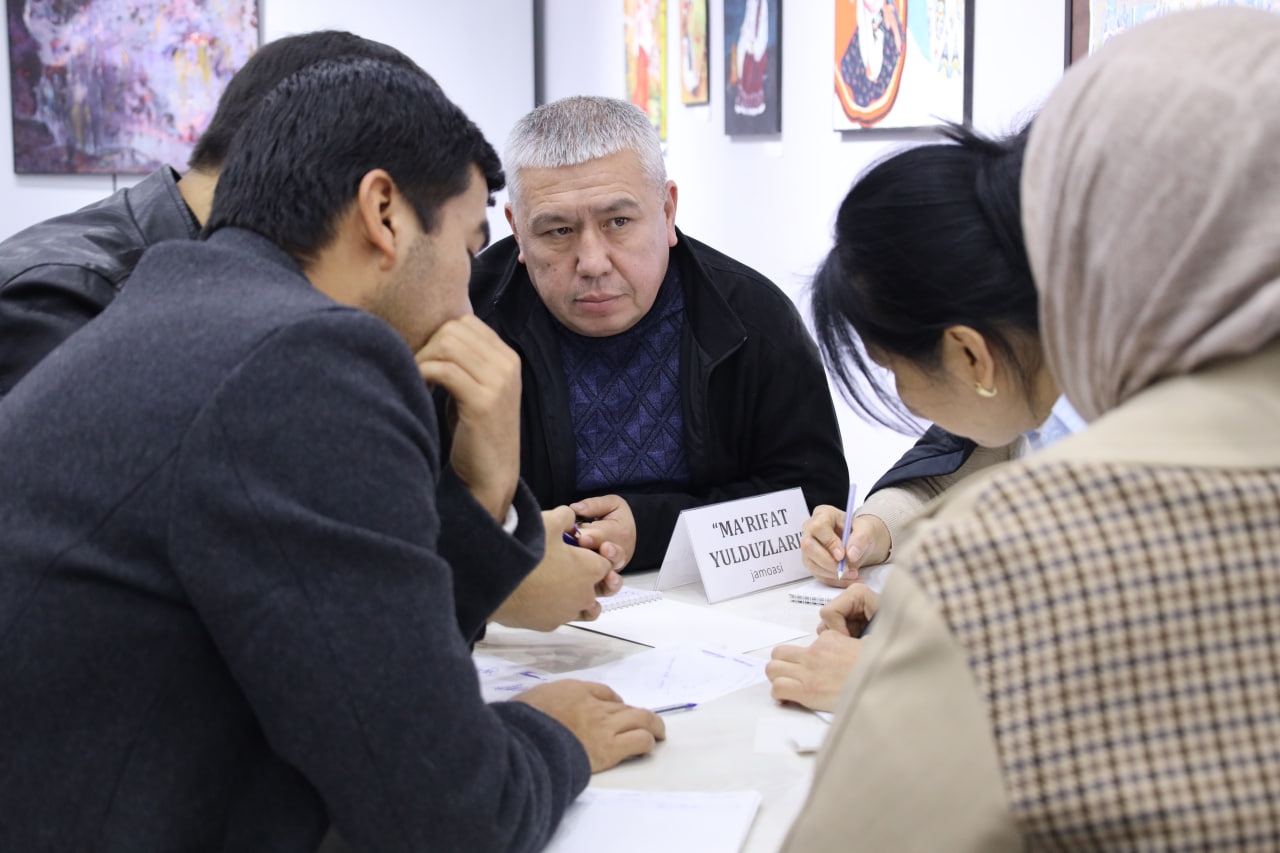 Badiiy akademiyada “Zakovat” intellektual o‘yinining to'rtinchi bosqichi bo‘lib o‘tdi.