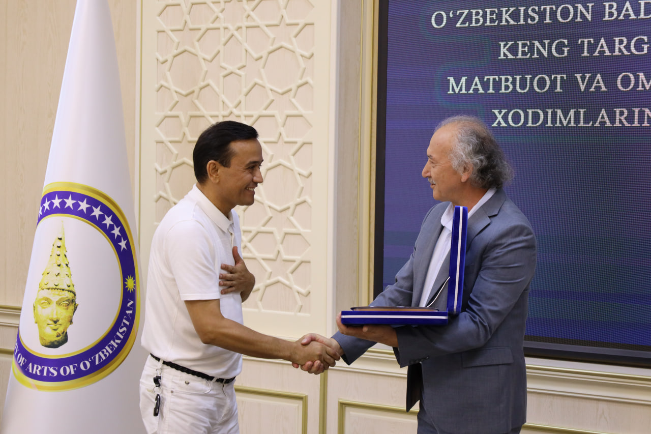 San’at va so‘z uchrashuvi: Badiiy akademiyada Matbuot xodimlariga ehtirom!