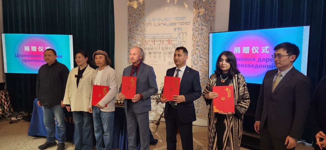 Xitoyda O‘zbekiston zamonaviy miniatyurachi rassomlari asarlari ko‘rgazmasi ochildi.