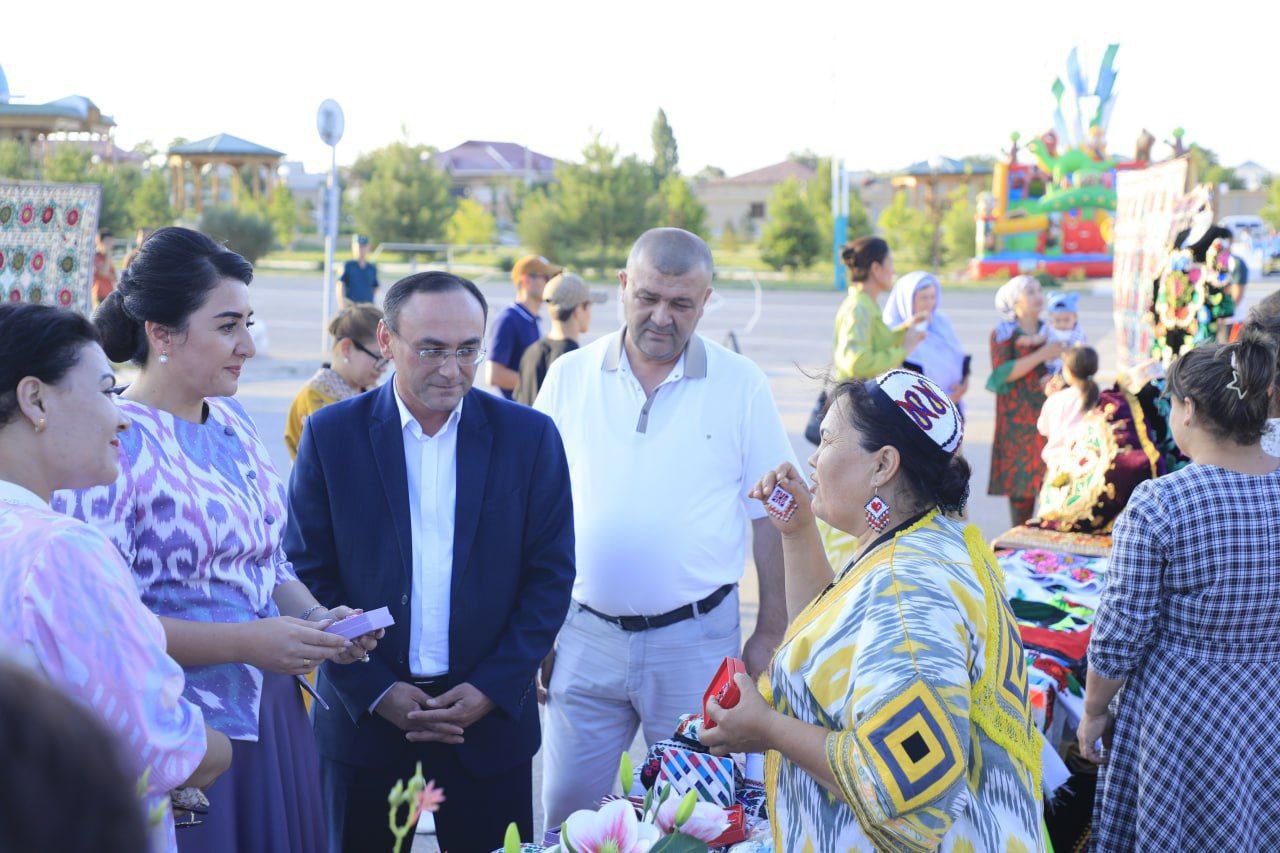 “Kashtalar jilosi“ kashtachilik va milliy hunarmandchilik mahsulotlari ko‘rgazma-festivali o‘tkazildi.