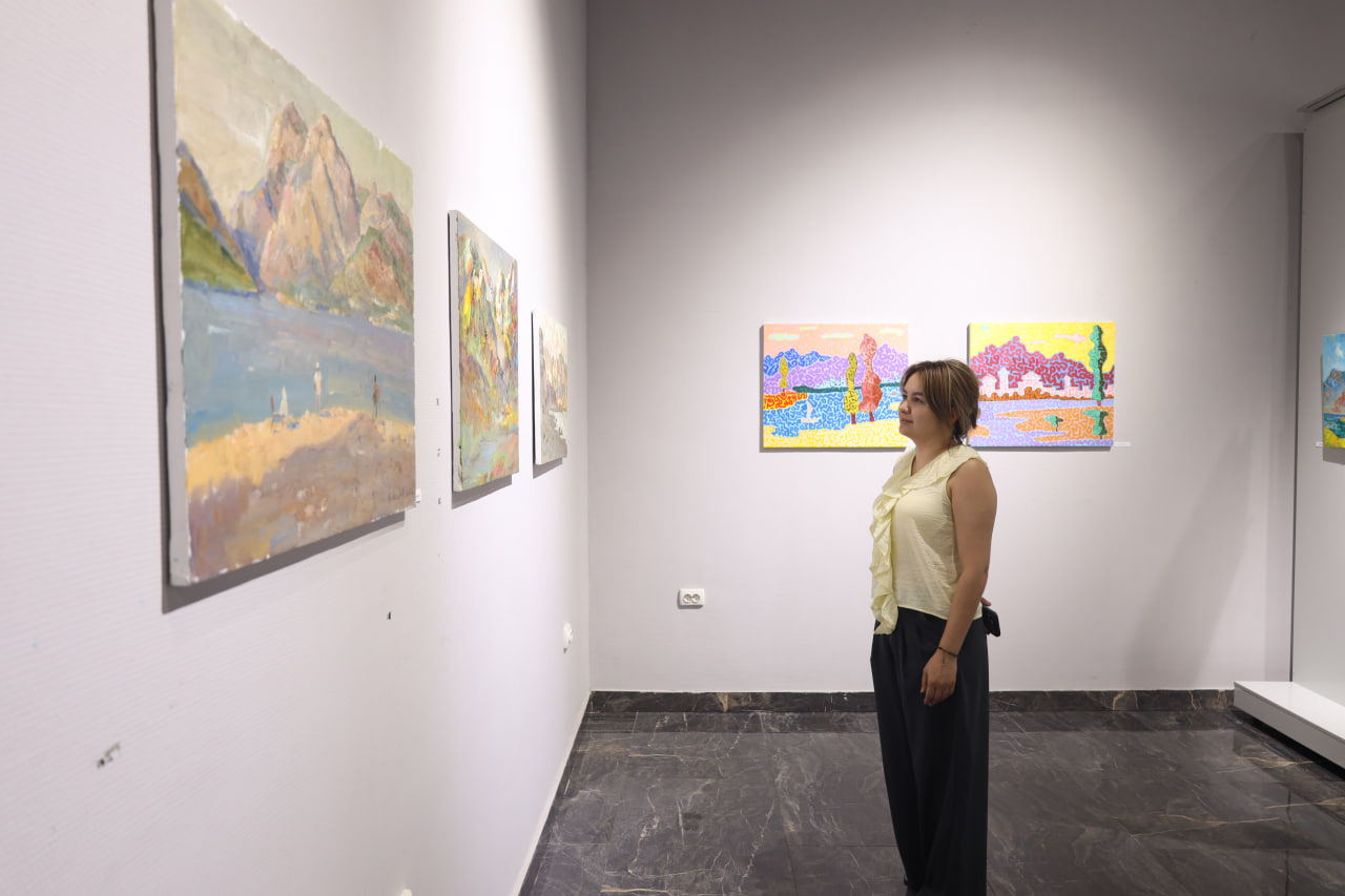 “Yashirin olam qirralari” V xalqaro rassomlar simpozium-pleneri doirasidagi ko‘rgazma ochildi