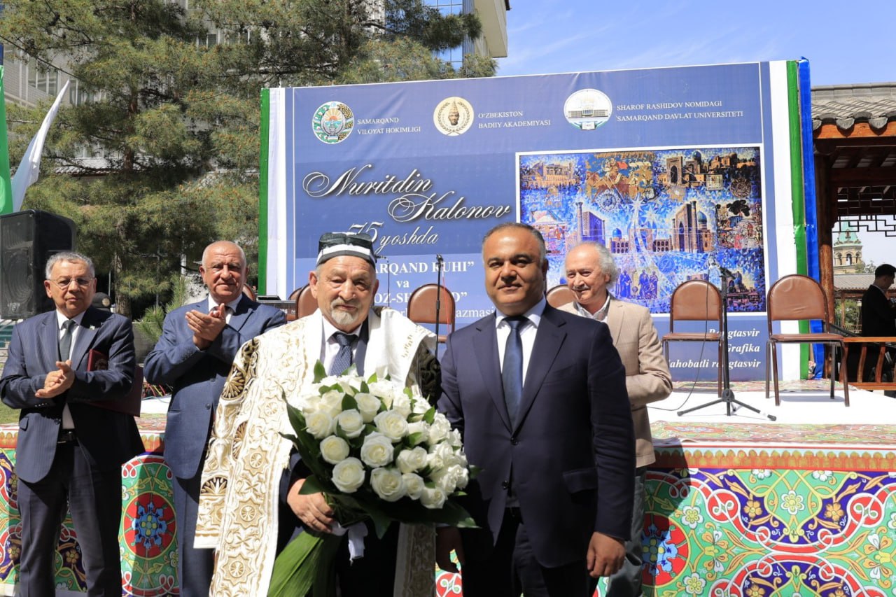 Ko‘hna va navqiron Samarqand shahrida akademik ko‘rgazmasi 