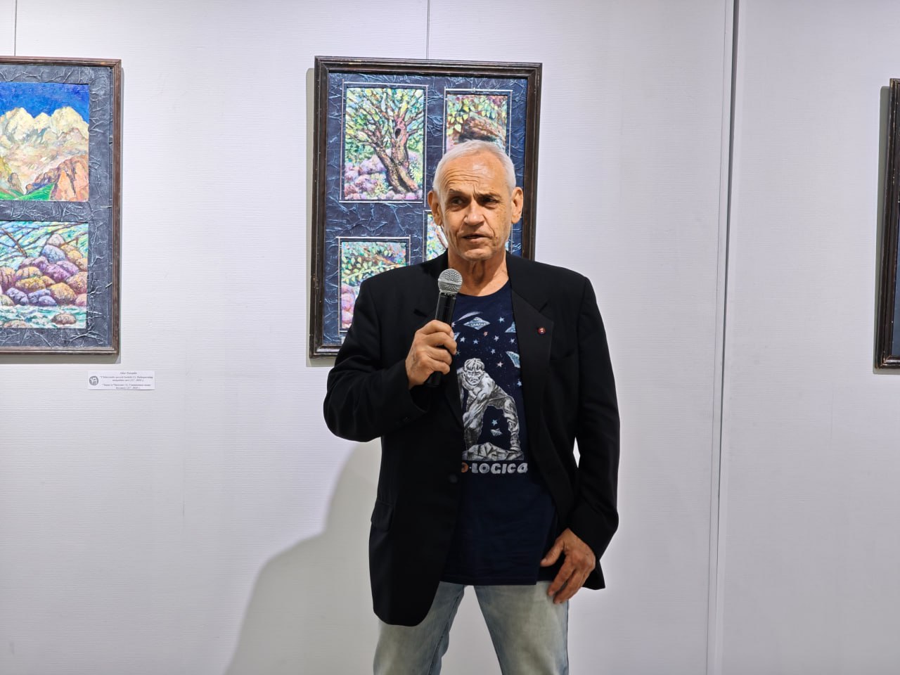 Rassom Ildar Fatxulinning “Buloqsuv daraxtlari raqsi” nomli shaxsiy ko'rgazmasi