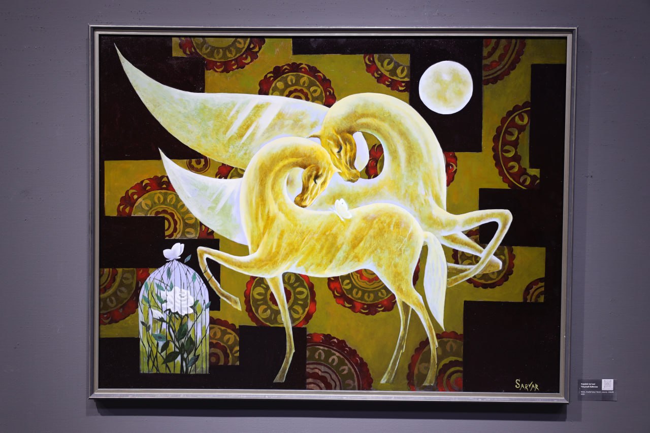 Sarvar Yo‘ldashevning “Tuyg‘ular navosi” nomli shaxsiy ko‘rgazmasi ochildi