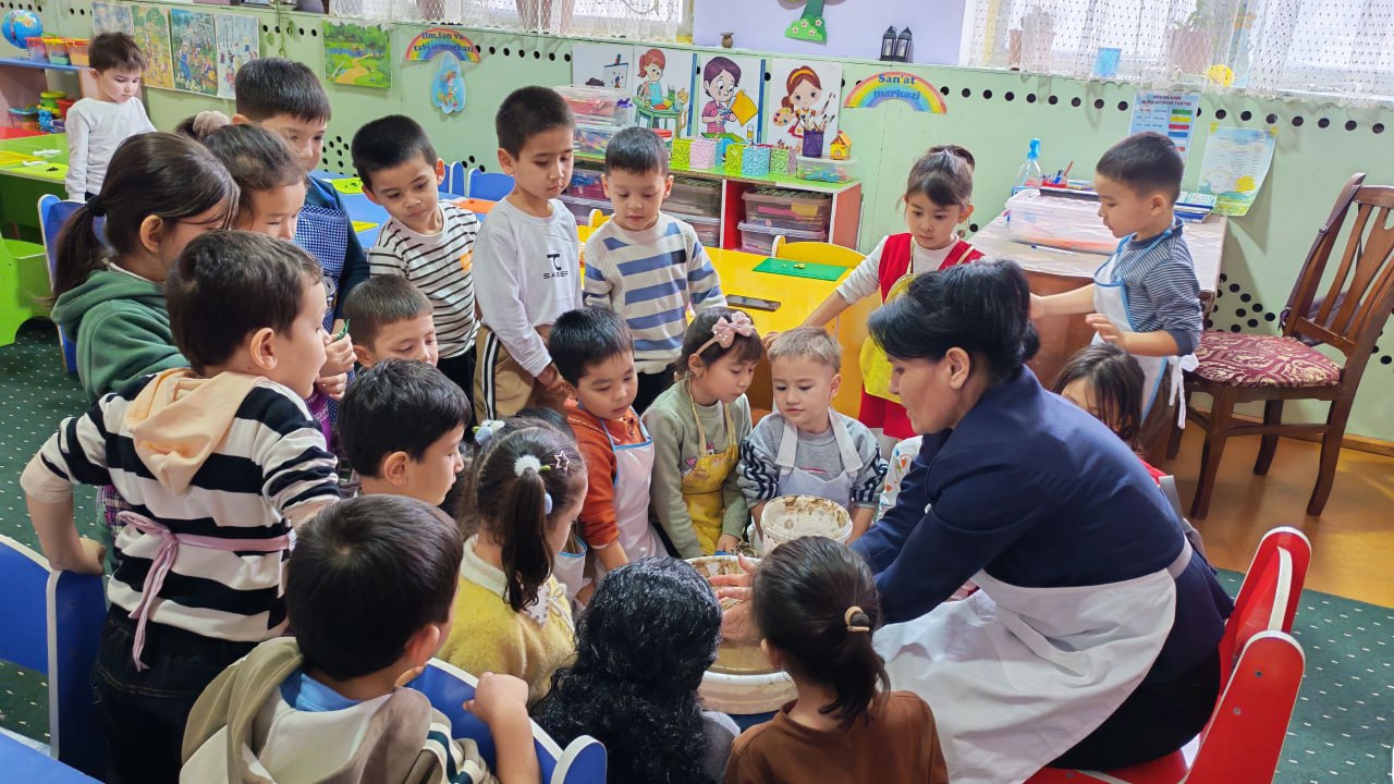 Sirdaryoda loy ishi bo‘yicha mahorat darsi tashkil etildi