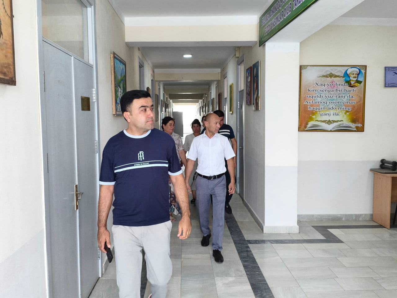 Surxondaryo ixtisoslashtirilgan san’at maktab-internati faoliyati o‘rganildi
