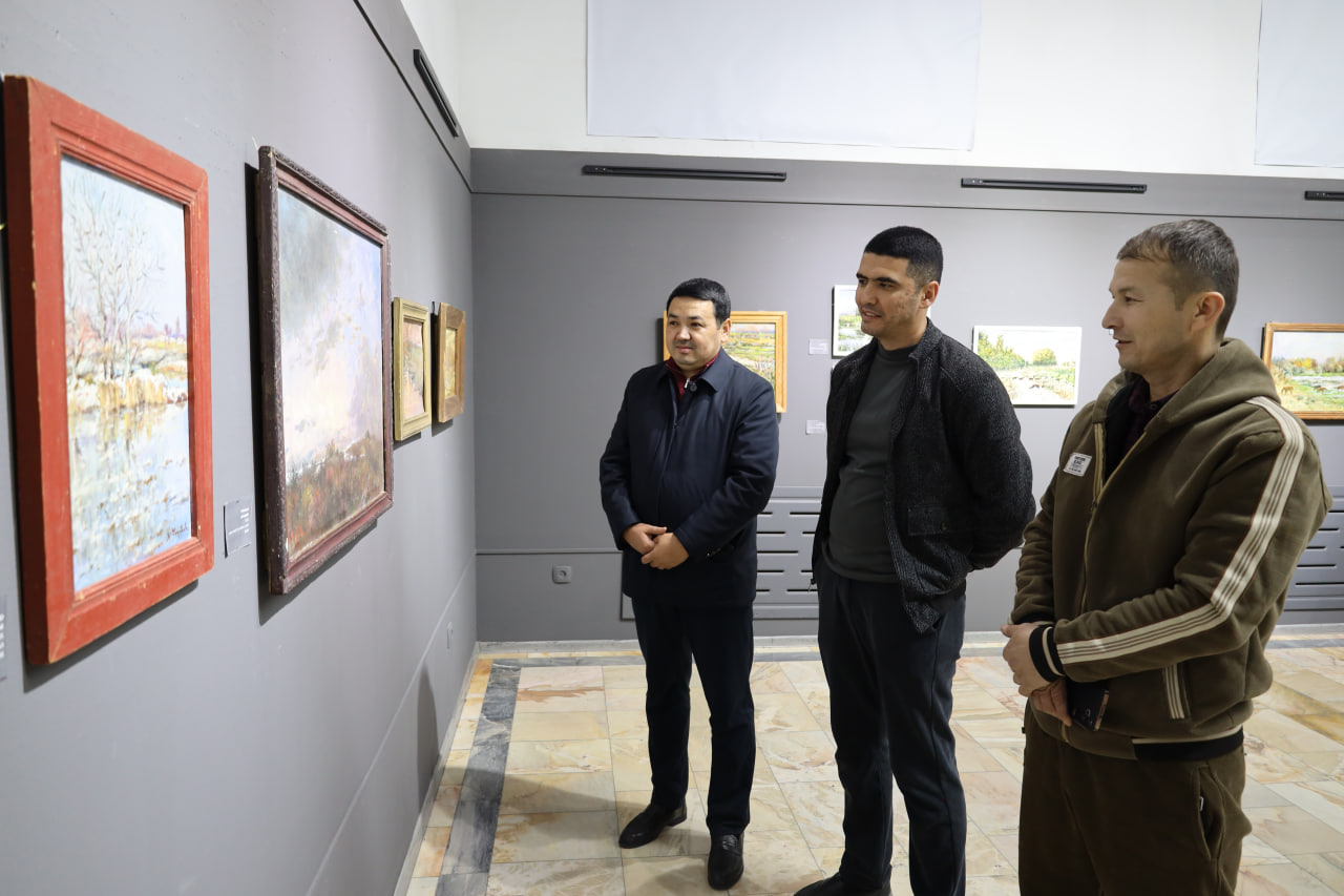 Qo‘chqorboy Akbarovning "Taviat va Men" nomli shaxsiy ko‘rgazmasi ochildi