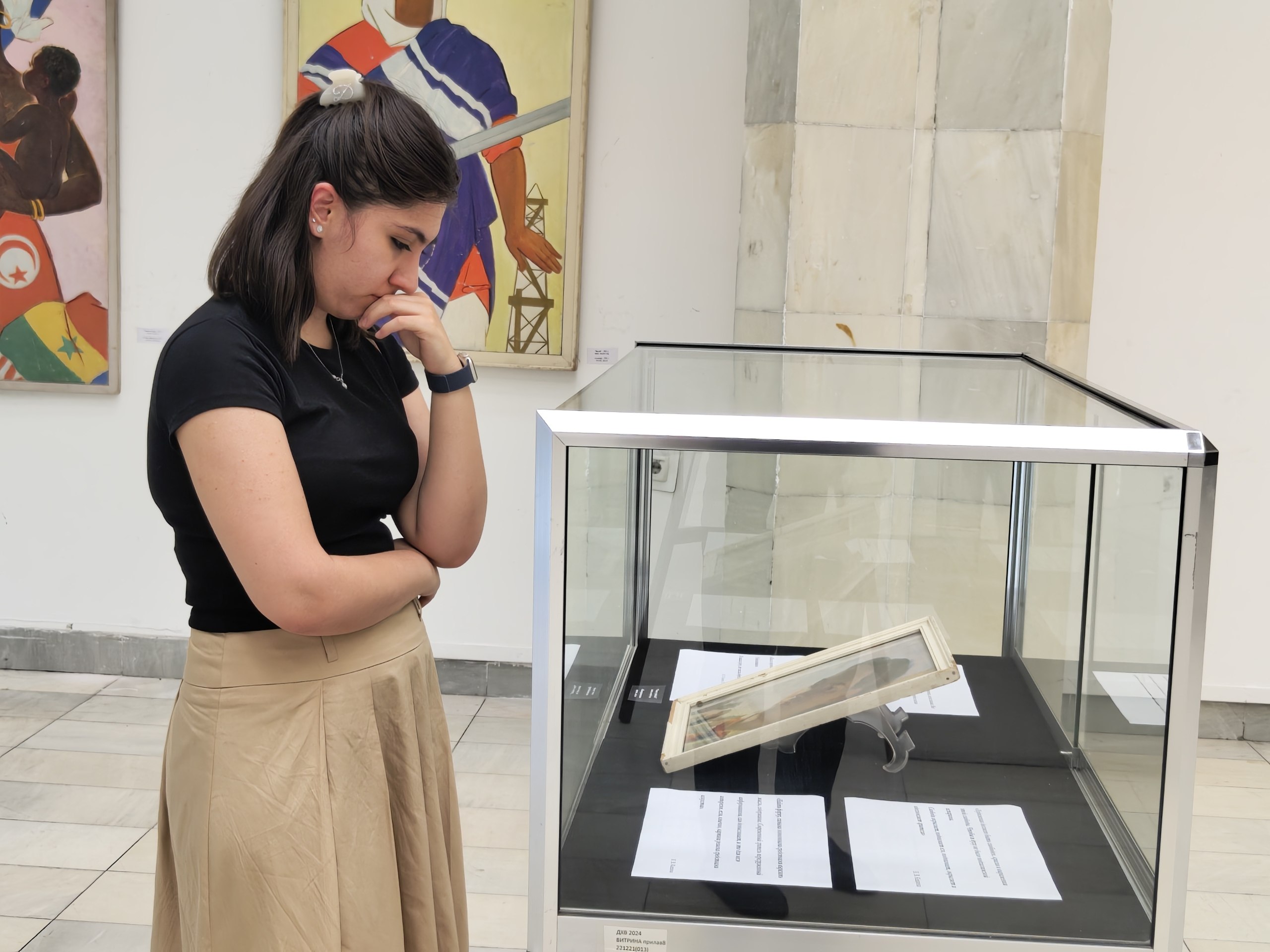 Nadejda Kashina tavalludining 130 yilligiga bag‘ishlangan ko‘rgazma ochildi