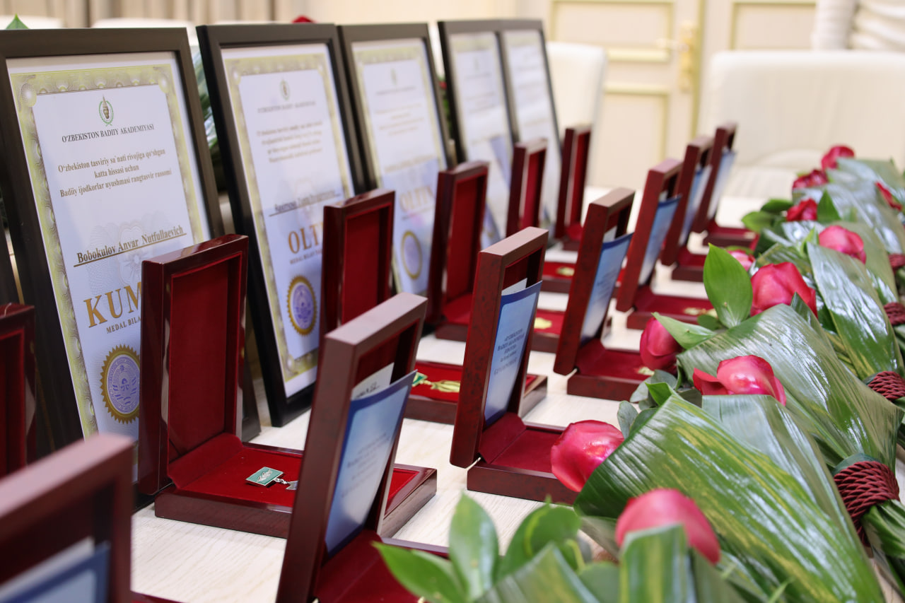 O‘zbekiston Badiiy akademiyasida mukofotlarni tantanali topshirish marosimi bo‘lib o‘tdi