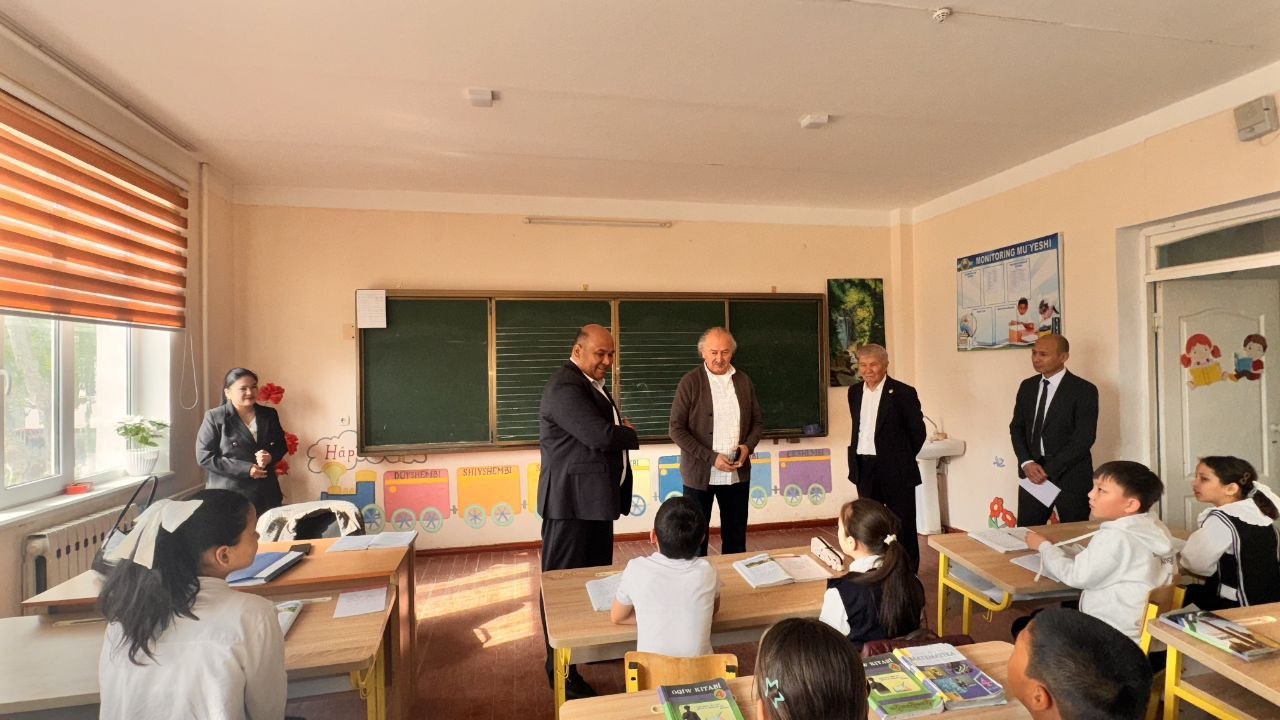Badiiy akademiya raisi Akmal Nur Qoraqalpog‘iston Respublikasida xizmat safarida bo‘ldi.