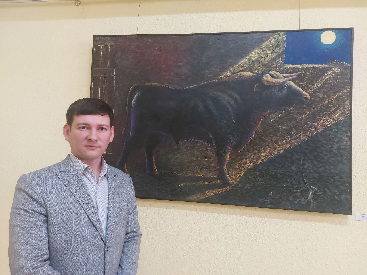 “Nuqtalar tutashganda” ko‘rgazmasi: Jizzax zamonaviy rassomlarining ijodiy muloqoti