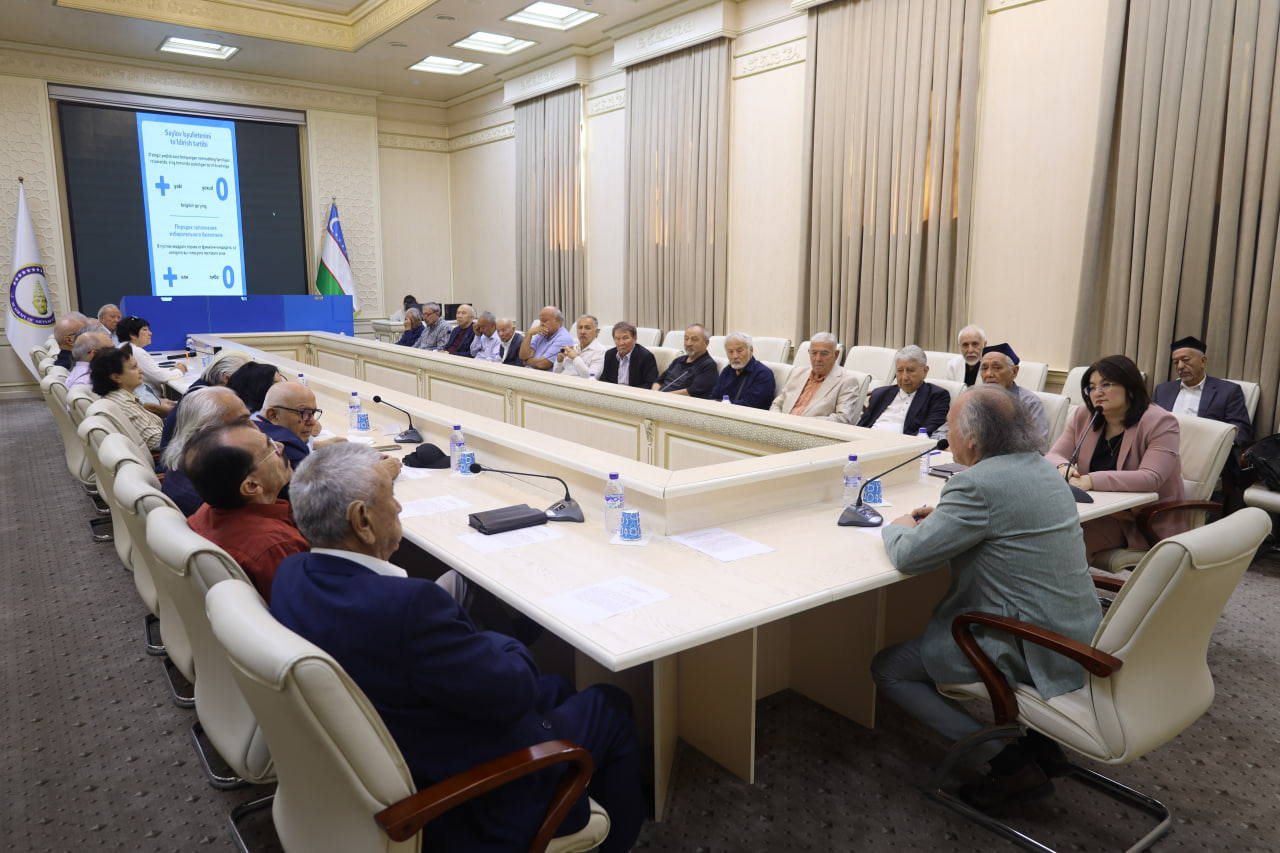 O‘ZBEKISTON BADIIY AKADEMIYASI HAQIQIY A’ZOLIGIGA SAYLOV BO‘LIB O‘TDI