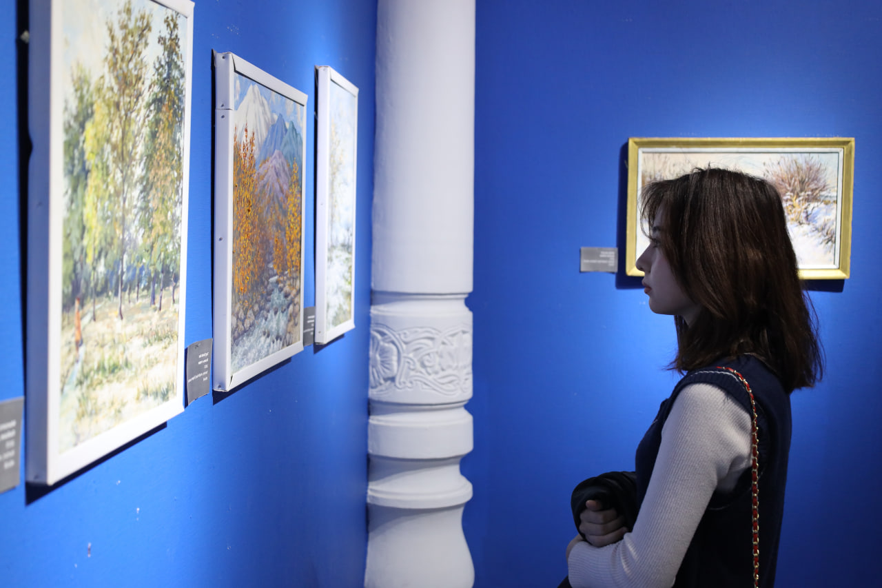 Qo‘chqorboy Akbarovning "Taviat va Men" nomli shaxsiy ko‘rgazmasi ochildi