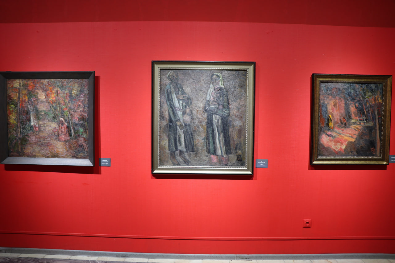 Toshkentda taniqli qirg‘iz rassomi Talgat Mirrahimovning keng ko‘lamli retrospektiv ko‘rgazmasi ochildi