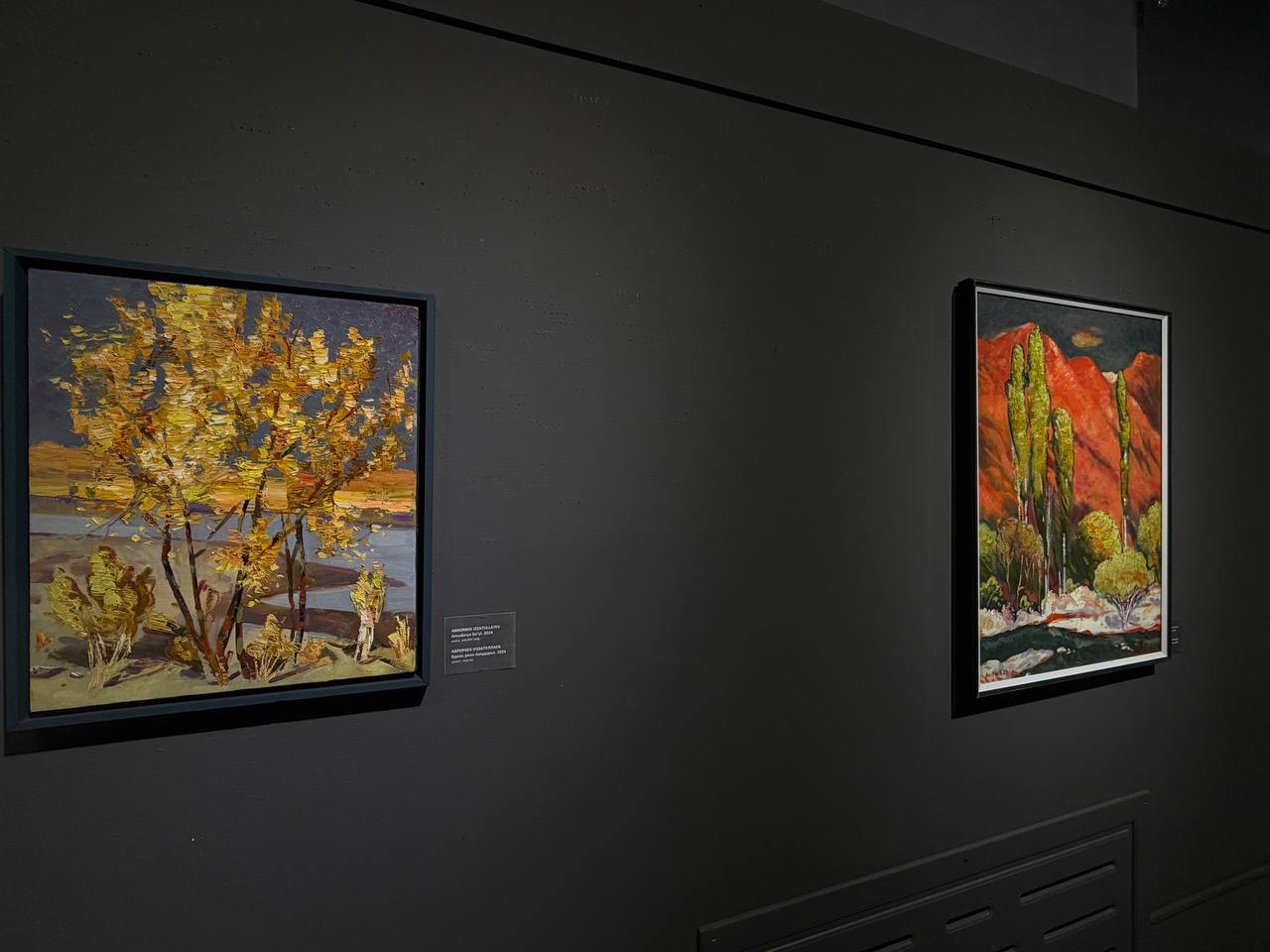 Abrorbek Izzatullayev va uning shogirdi Bashoratxon Jamoliddinovaning “Ilk qadam” nomli shaxsiy ko‘rgazmasi ochildi.