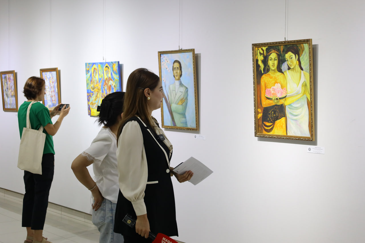 Nilufar Xidoyatovaning “Arab tangosi” nomli shaxsiy ko‘rgazmasi