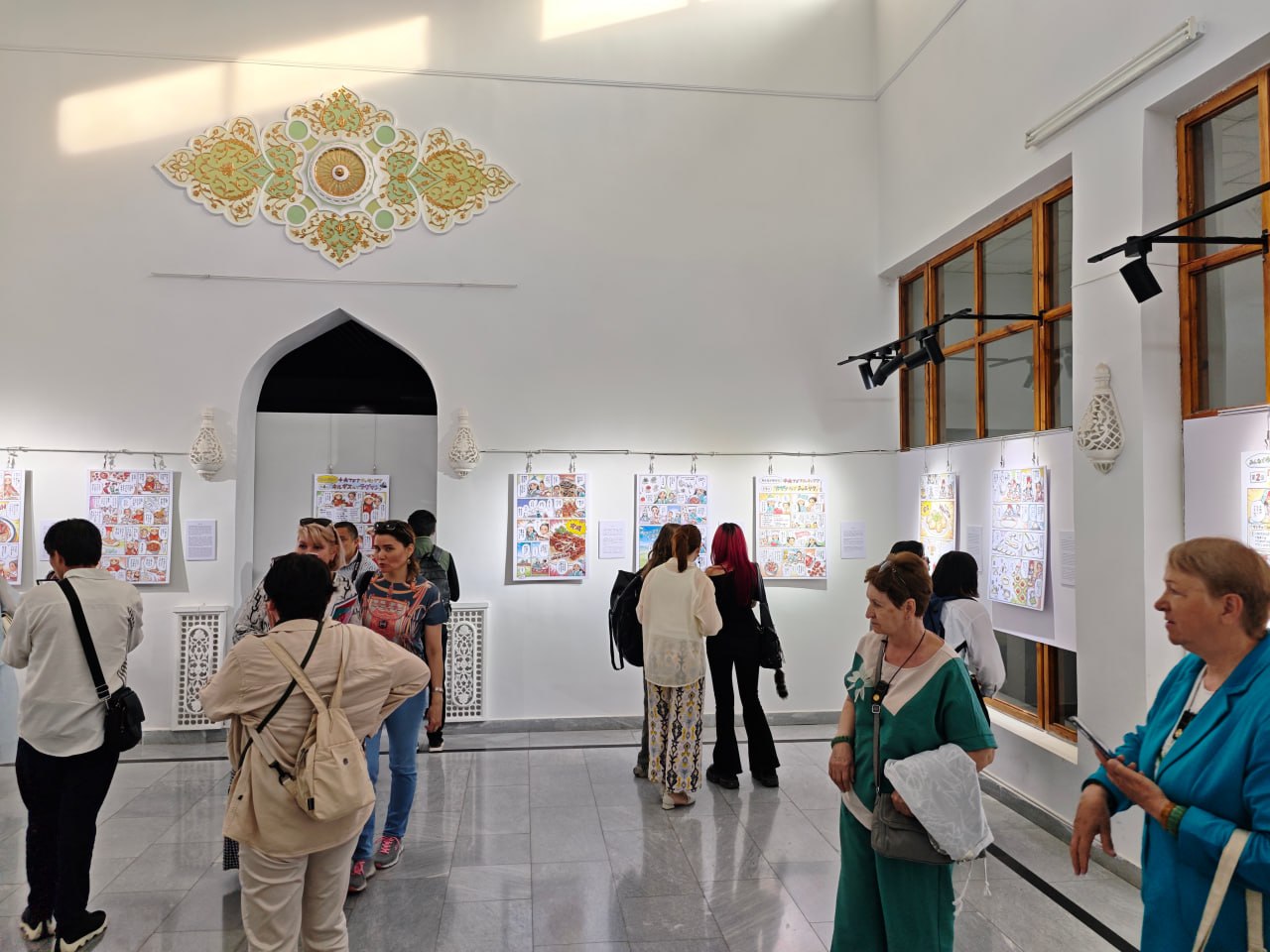 Xalqaro san'at festivali "Yapon bahori" "MARKAZIY OSIYO OSHXONASI" nomli Kaoru Morining manga korgazmasi