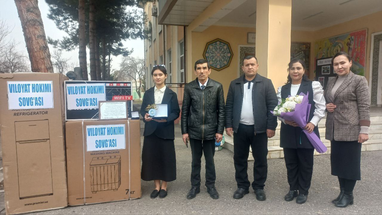 O‘quvchimiz xalqaro tanlovda g‘oliblar safida
