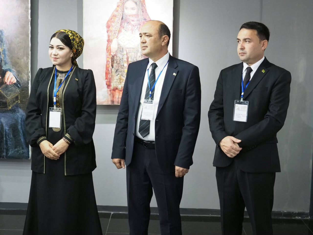Turkmaniston rassomlari asarlari XI Toshkent xalqaro zamonaviy san’at biennalesi doirasida namoyish etilmoqda