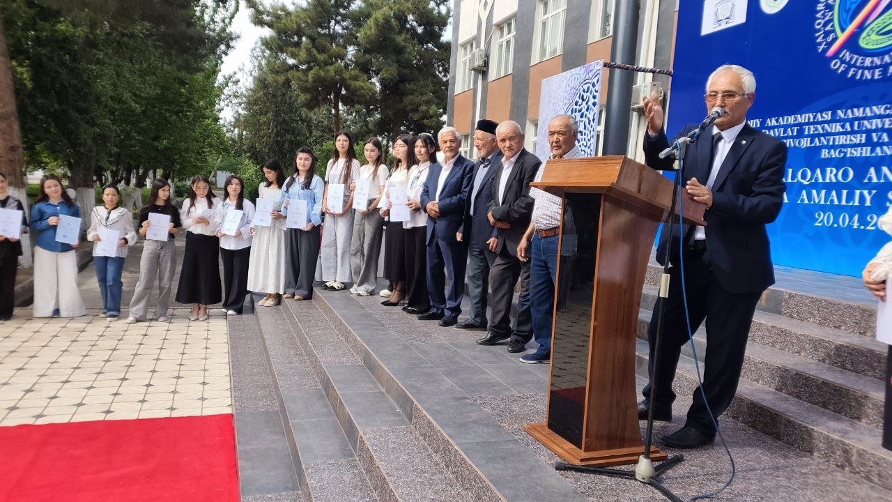 Hududlarda Xalqaro tasviriy va amaliy san‘at festivalining ochilish marosimi bo'lib o'tdi