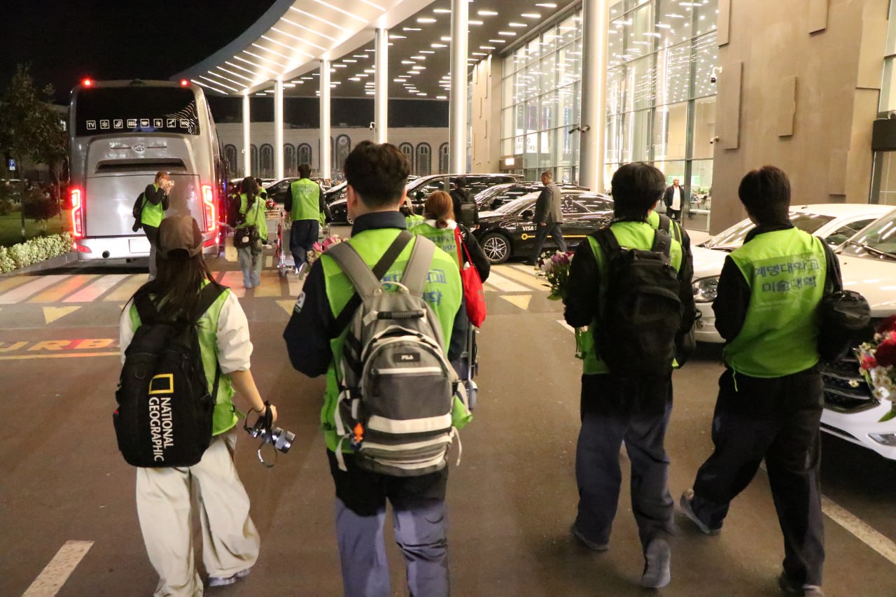 Koreya rassomlari Toshkentda