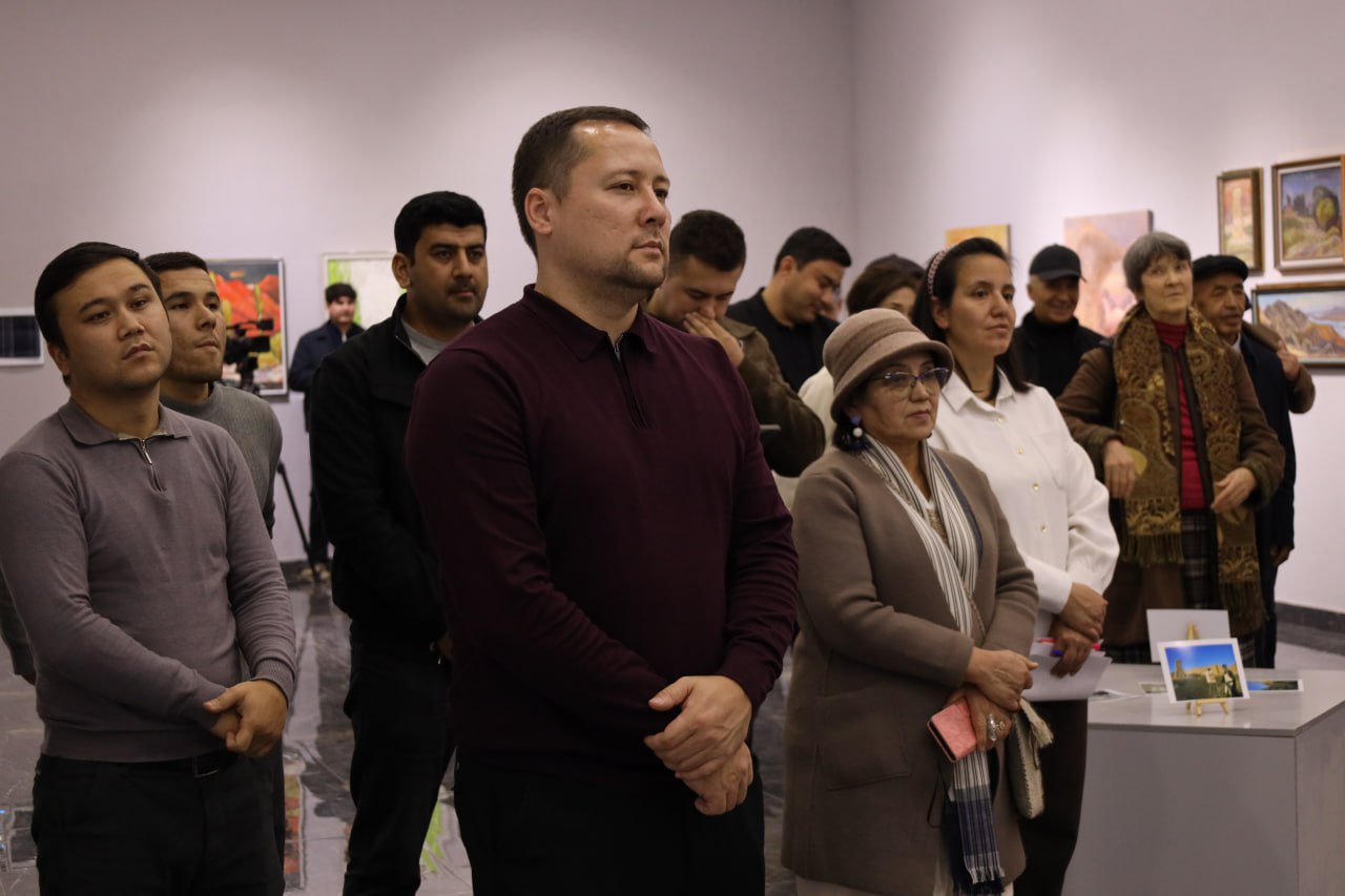 O‘zbekiston Badiiy ijodkorlar uyushmasi a’zolarining  “Bioritm” nomli guruh ko‘rgazmasining ochildi