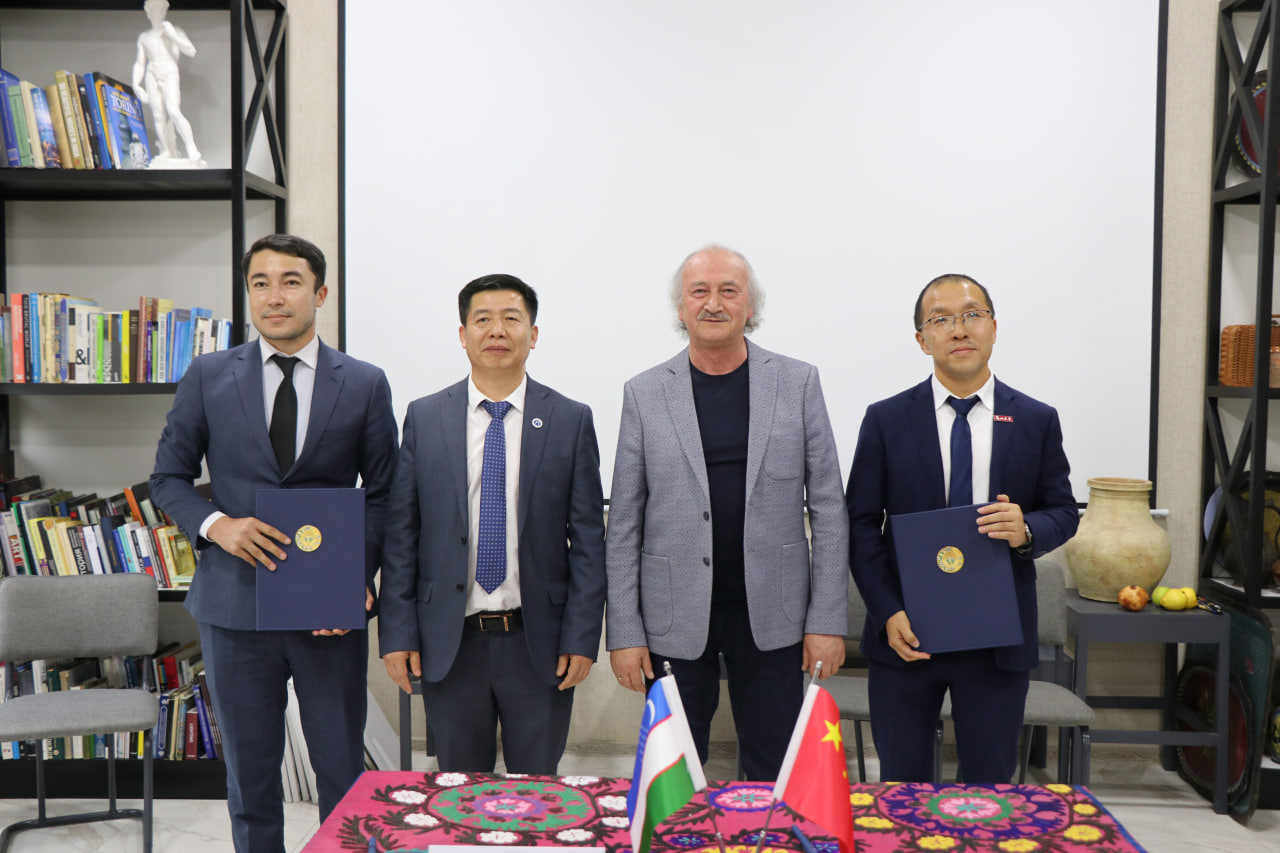Yangi xalqaro hamkorlik: Lanzhou universiteti San'at maktabi hamda Markaz oʻrtasida Memorandum imzolandi!