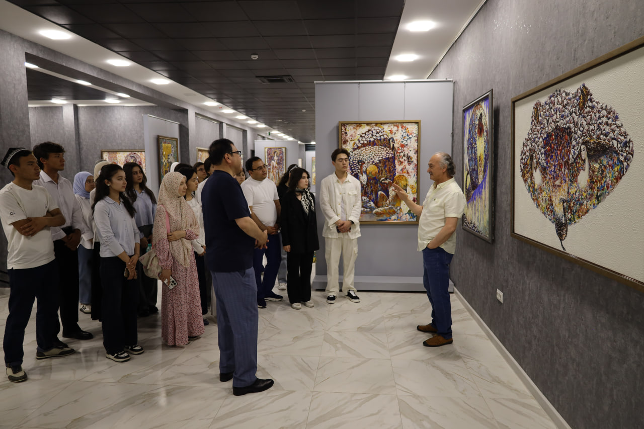 Badiiy akademiya raisi bilan ijodiy uchrashuv bo‘lib o‘tdi