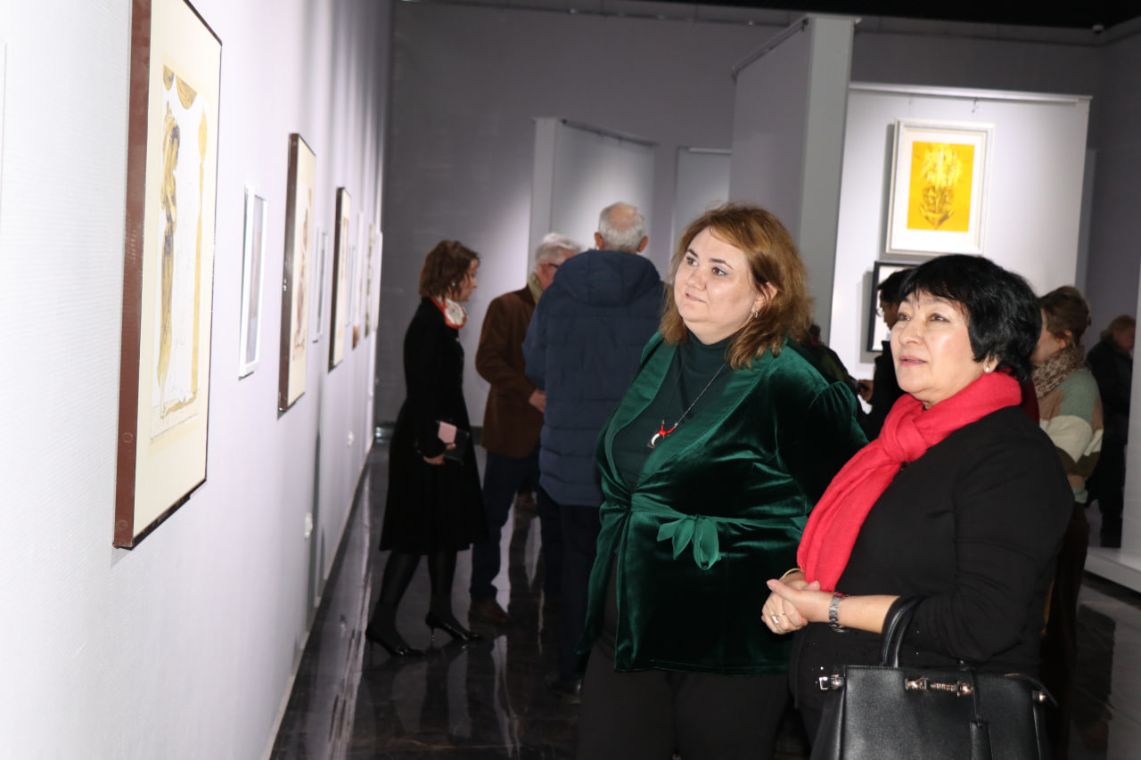 Viktor Apuxtinning “Haqiqiy grafika – o‘tmishdan kelajakka nazar” nomli muzey asarlari retrospektiv ko‘rgazmasi ochildi