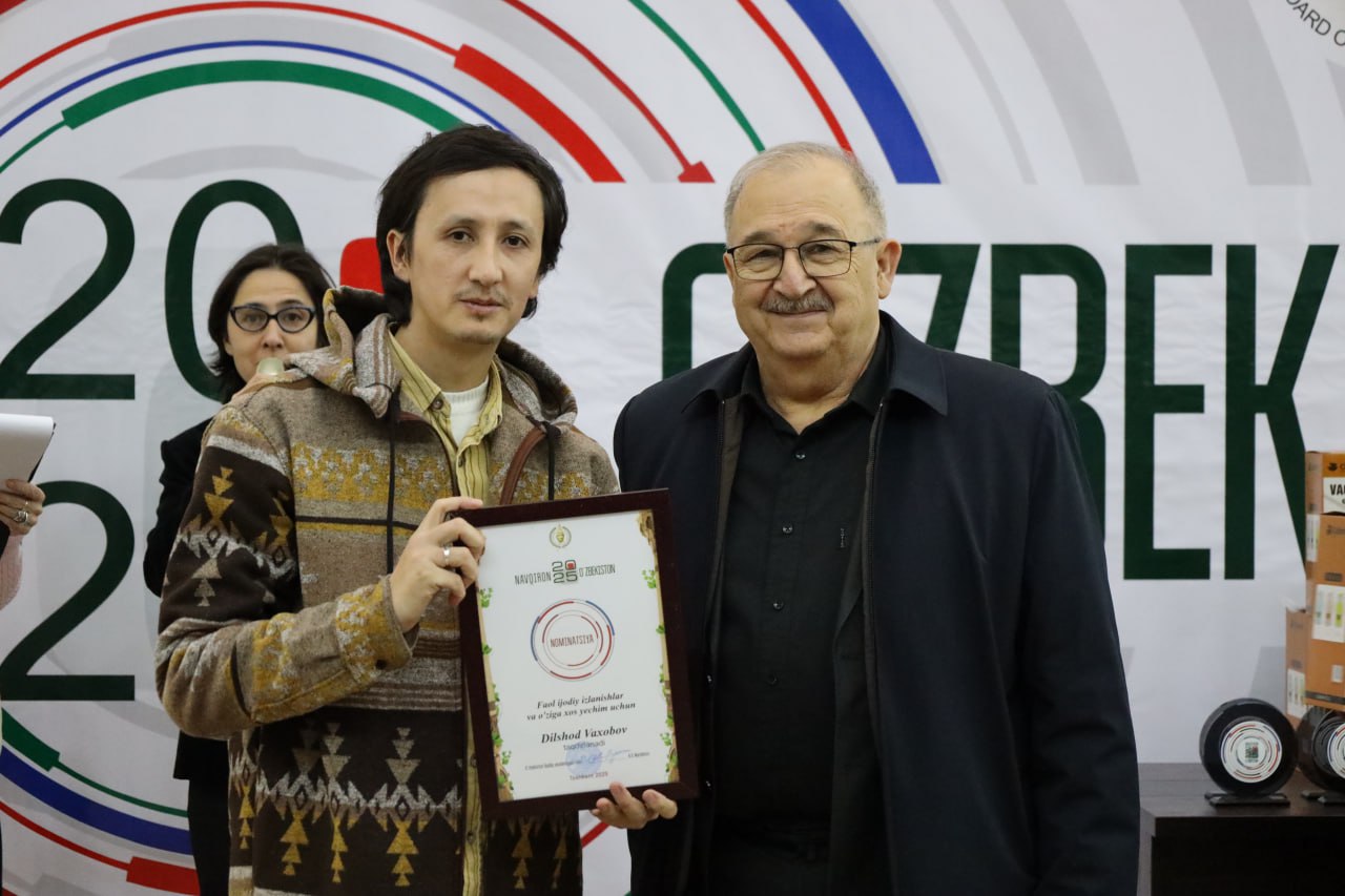 “Navqiron O‘zbekiston – 2025” Respublika yoshlar ko‘rgazma–tanlovining yopilishi hamda g‘oliblarni tantanali taqdirlash marosimi bo‘lib o‘tdi.