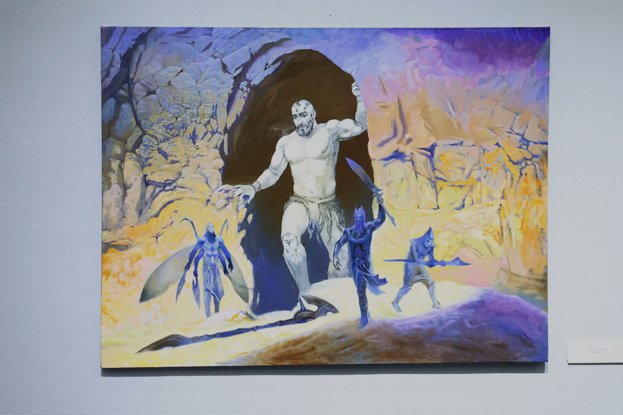 Akademiya galereyasida Izzatjon Yuldashevning “Kelajak 2025” nomli shaxsiy ko‘rgazmasi ochildi