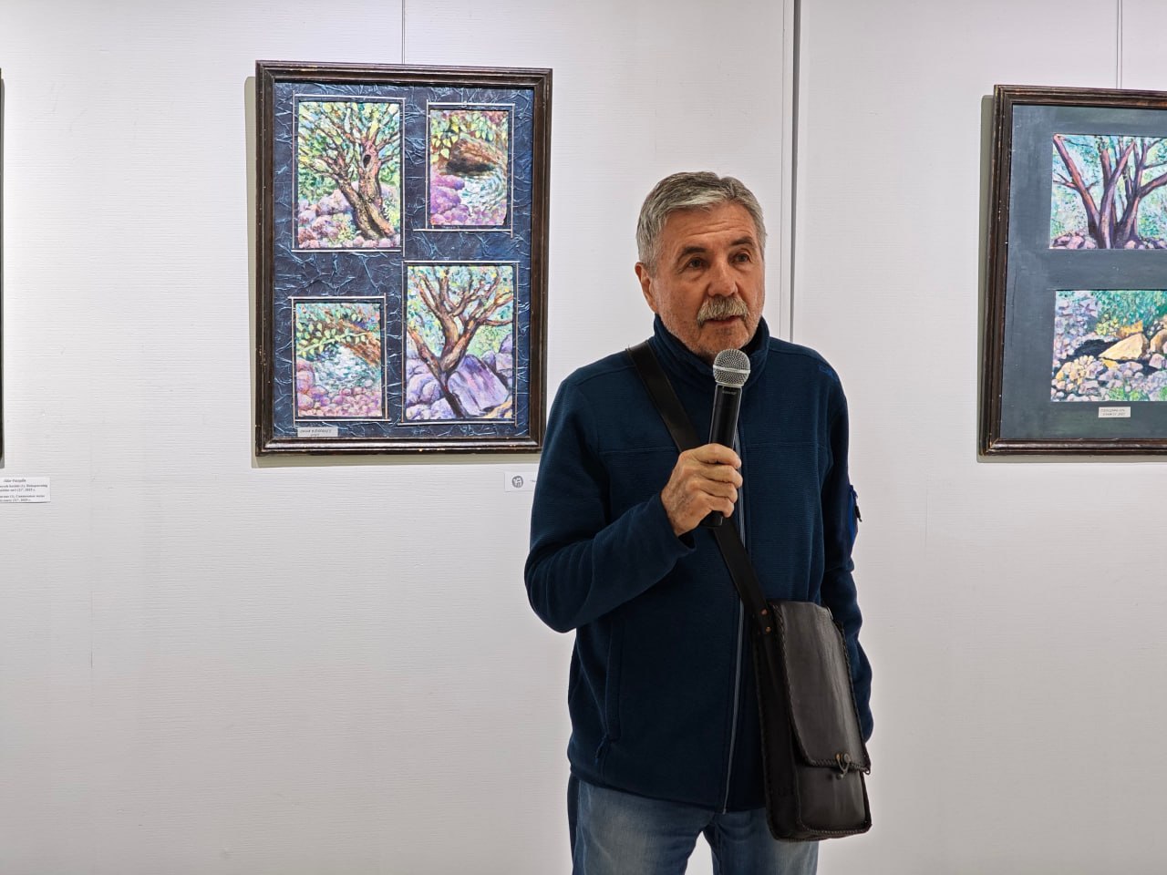 Rassom Ildar Fatxulinning “Buloqsuv daraxtlari raqsi” nomli shaxsiy ko'rgazmasi