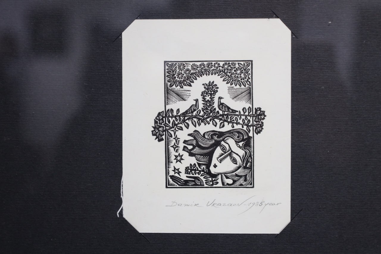 XMKS kolleksiyasidan: rassom Damir Urazayev (1954–2014) xotirasiga bag‘ishlangan ksilografiya ko‘rgazmasi