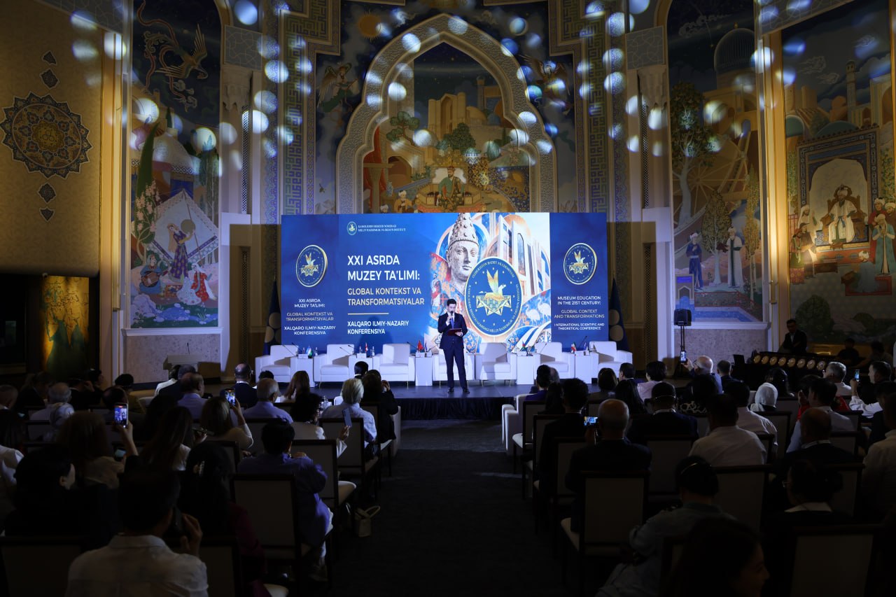 “XXI asrda muzey ta’limi: global kontekst va transformatsiyalar” mavzusidagi xalqaro ilmiy-nazariy konferensiya o‘z ishini boshladi!