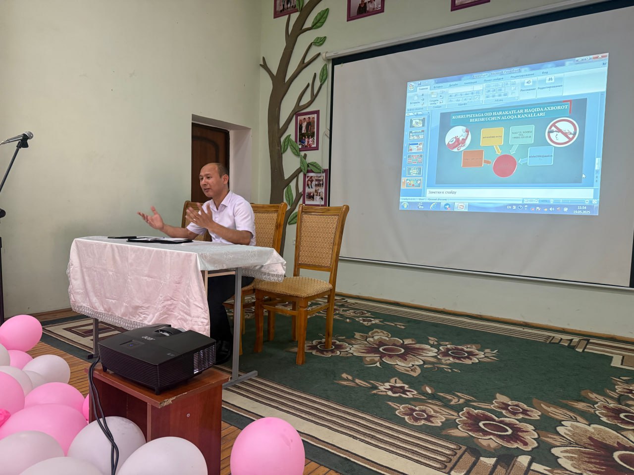 “Korrupsiya kelajakka tahdid” mavzusida targ‘ibot-tashviqot tadbiri о‘tkazildi.