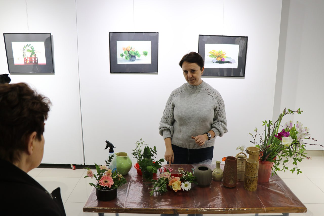 "IKEBANA SAN'ATI" fotoko‘rgazmasi ochildi