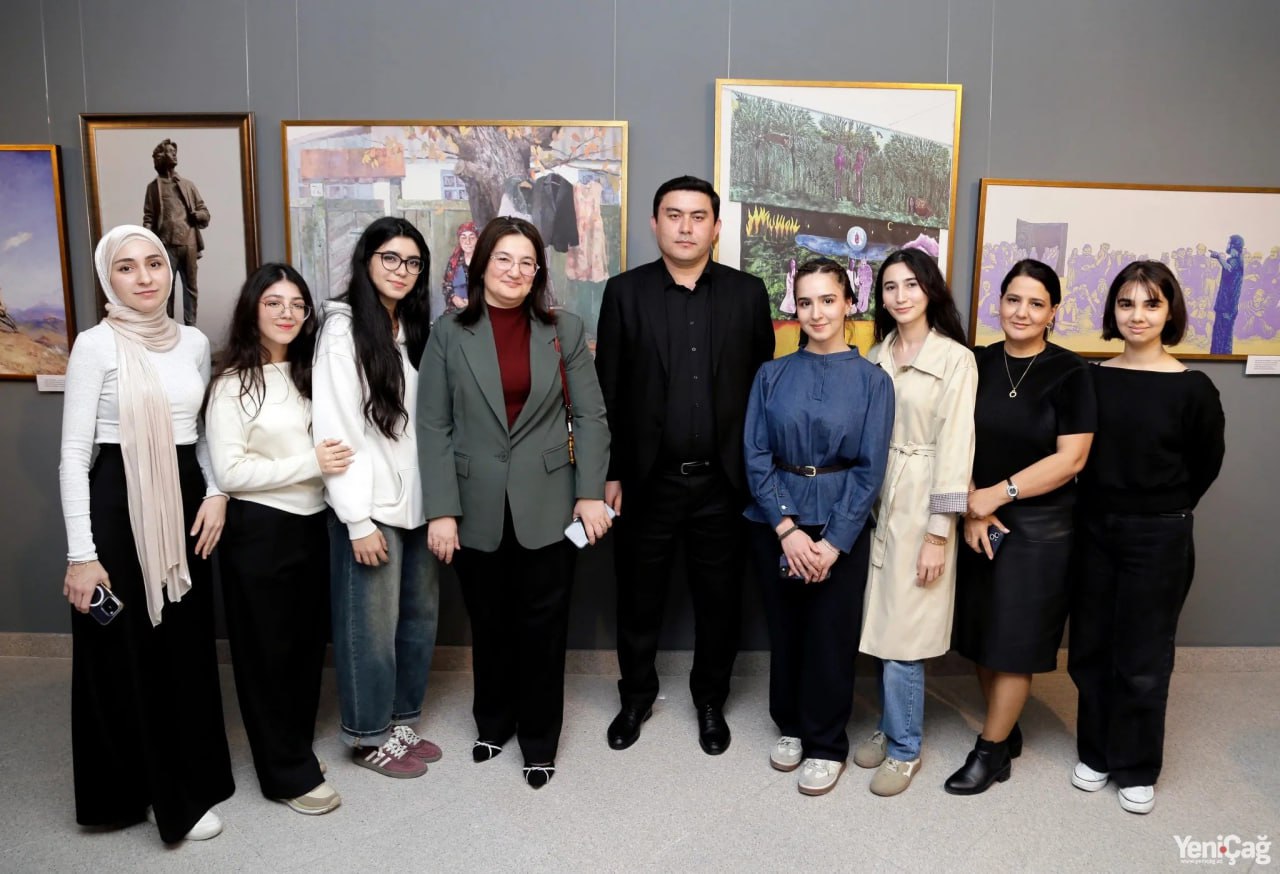 O‘zbekiston delegatsiyasining Ozarbayjondagi tashrifi doirasida talaba asarlari ko‘rgazmasi o‘tkazildi