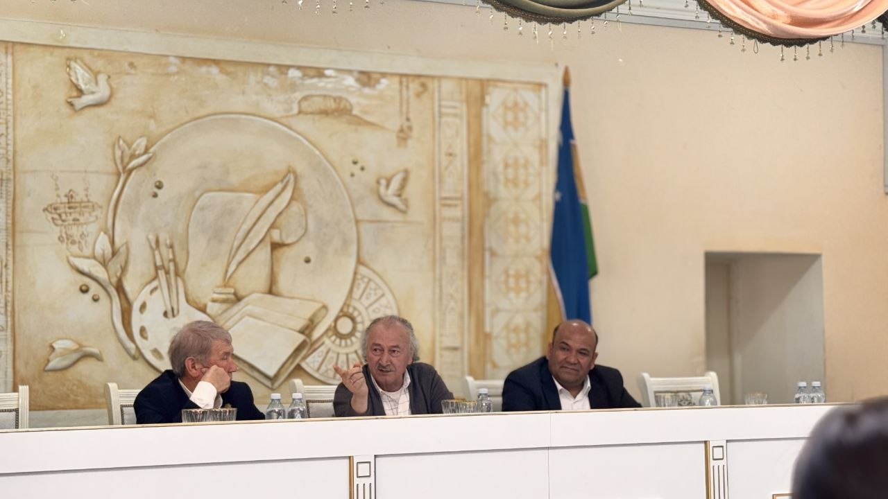 Badiiy akademiya raisi Akmal Nur Qoraqalpog‘iston Respublikasida xizmat safarida bo‘ldi.