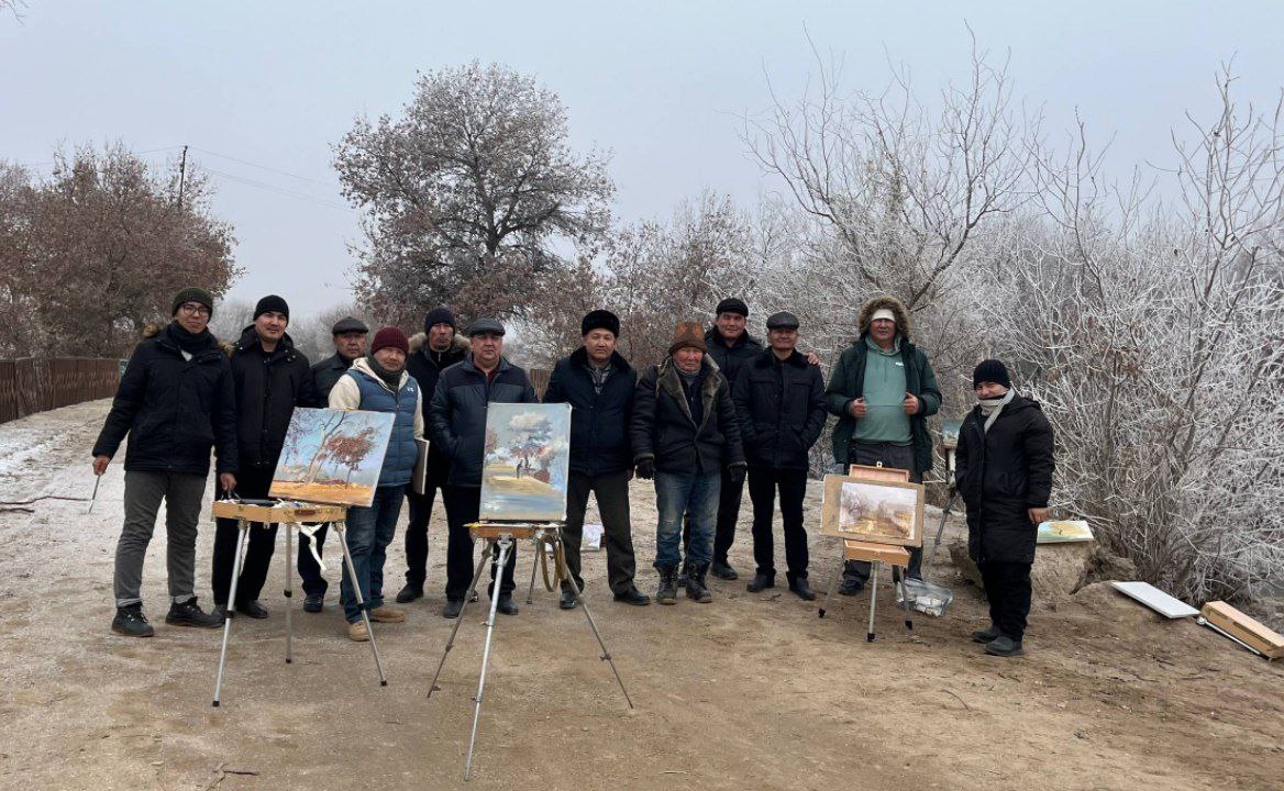 Qoraqalpog‘istonda  tabiat qo‘ynida plener tashkil etildi