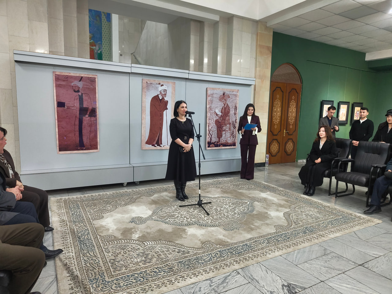 “So‘z, tasvir va saltanat daholari” ko‘rgazmasi