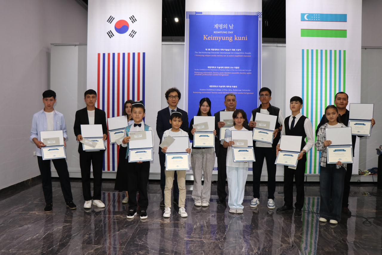 “San’at va madaniyat” xalqaro ijodiy tanlovi g‘oliblari tantanali ravishda taqdirlandi