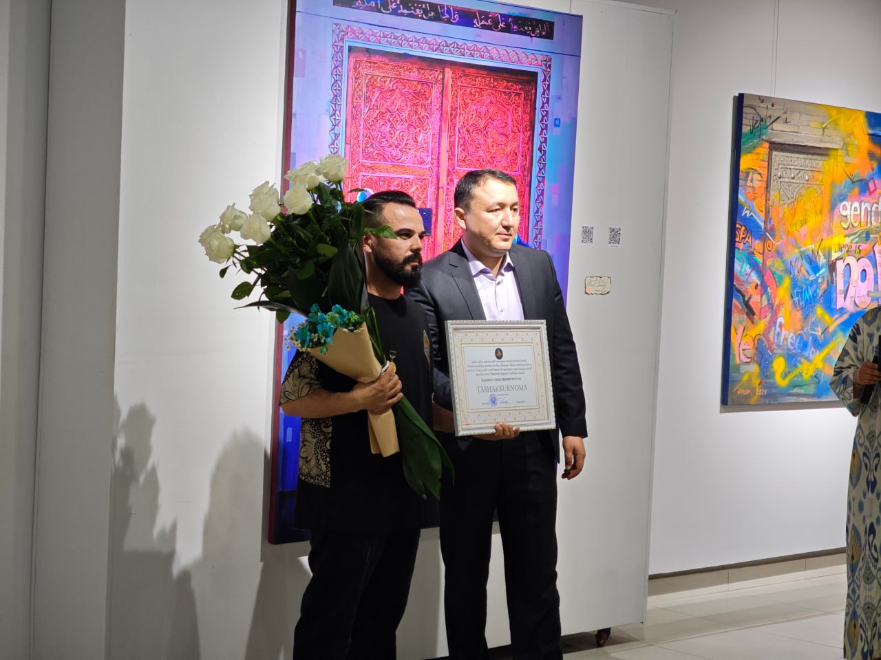 Umar Rajabovning “Yopiq eshik” nomli shaxsiy ko‘rgazmasi ochildi