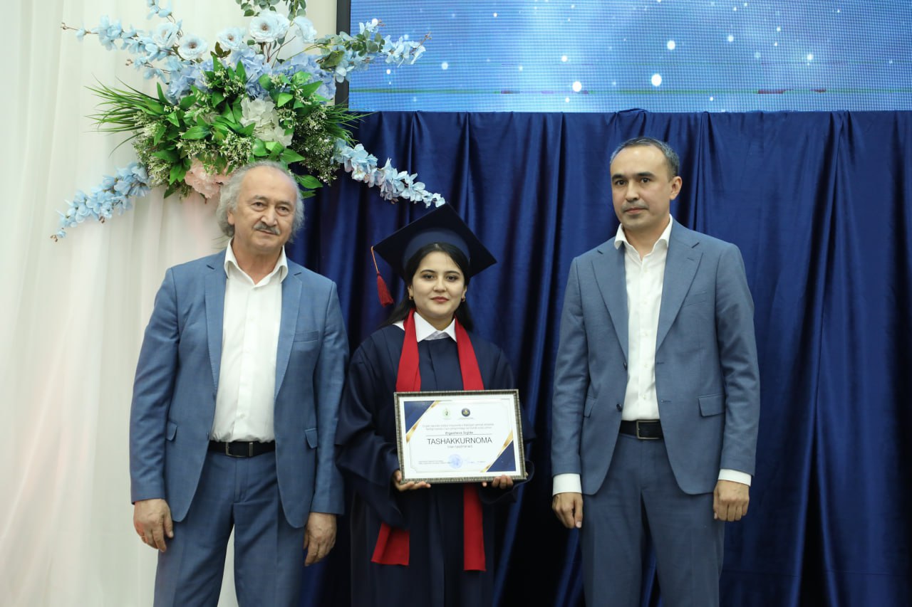 “Iste’dodlar maskani – 2025”: Bitiruvchilarga diplom topshirish marosimi bo‘lib o‘tdi