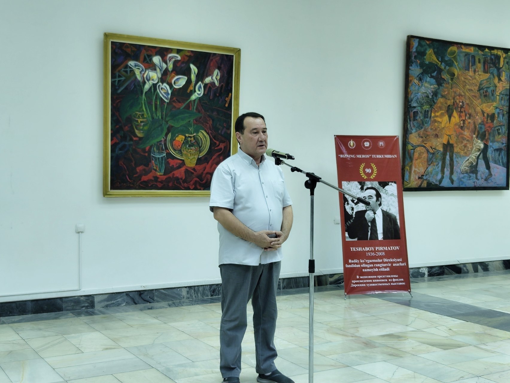 Poytaxtimizda o‘zbek tasviriy sanʼati yirik namoyandalarining yubiley ko‘rgazmasi ochildi.