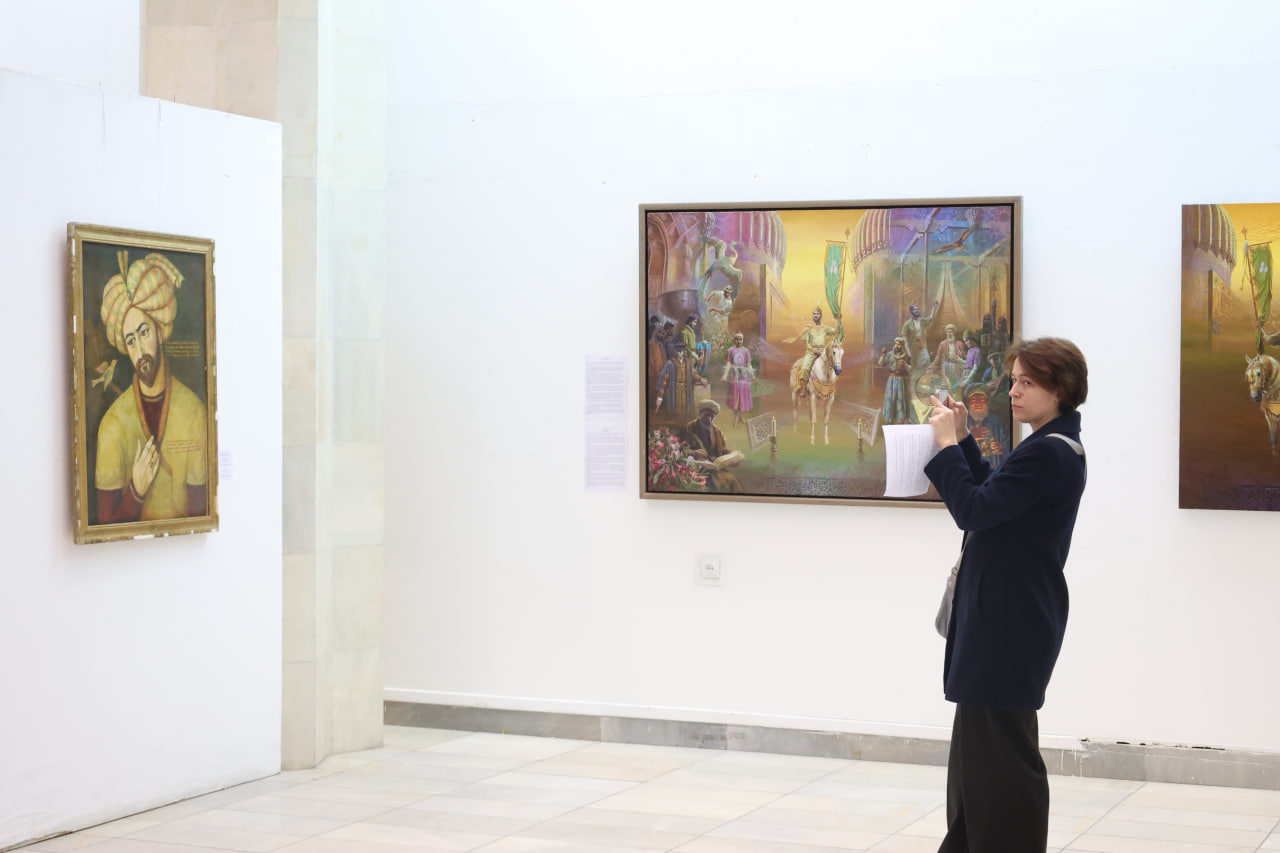 “Milliy armiya — ona yurt qalqoni, tinchligimiz va osoyishtaligimiz posboni” nomli badiiy ko‘rgazma ochildi.